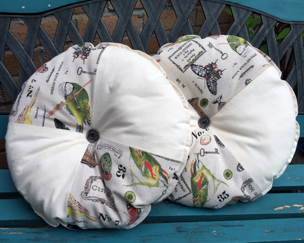 Bistro Chair Cushions Pair of Summerhouse Cushions Bistro