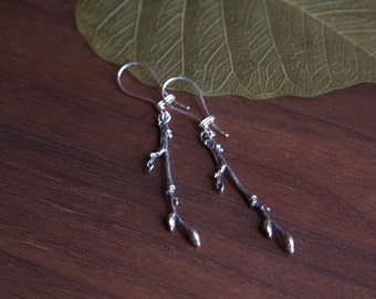Elm tree Twig Earrings from Central Park NYC