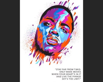 Biggie Smalls 6'' x 4'' Print