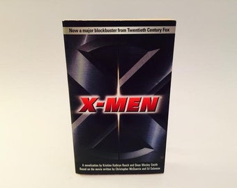 Vintage Sci Fi Book X-Men Film Novelization Paperback