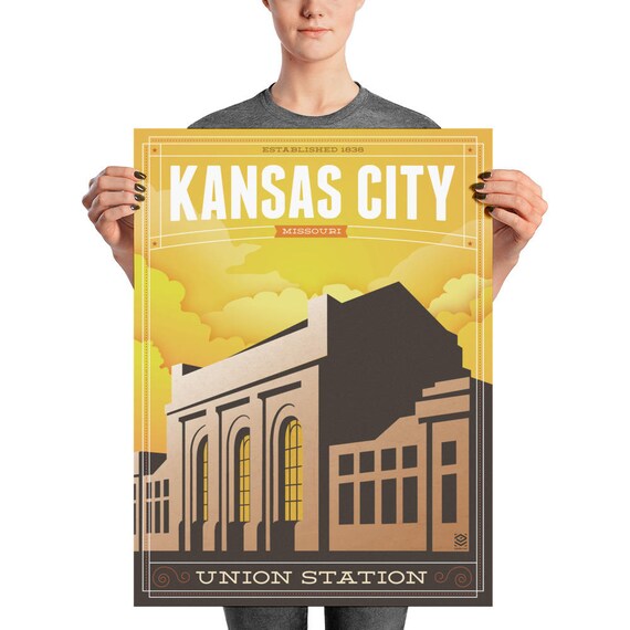 Union State Matte Litho Print