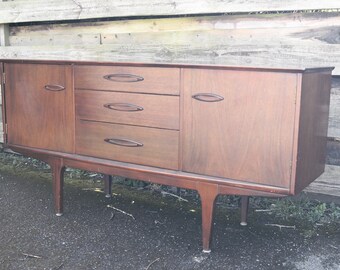 Jentique teak sideboard mid century modern