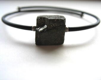 Pyrite Bracelet, Pyrite Stone Bracelet , Pyrite Fools Gold Handmade Stone Bracelet, Gemstone Jewelry, Pyrite Jewelry