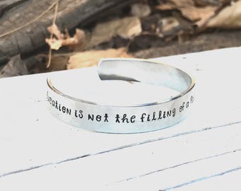 Teacher gift, teacher bracelet, teacher cuff bracelet, teacher appreciation gift, end of year teacher gift, gift for teacher, personalized