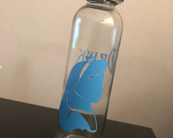 Alice in Wonderland Inspired Water Bottle