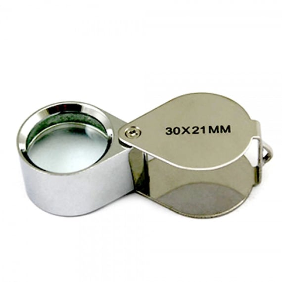 30X 21MM Jewelers Magnifying Glass Magnifier....Free Shipping