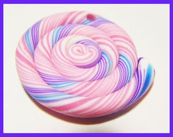 Lollipop sweet kawai polymer clay fimo charm bead