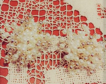 Vintage Cluster Earrings
