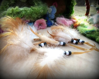 Feathers, Embellishments, Craft Supplies, Earthy, Boho Bohemian