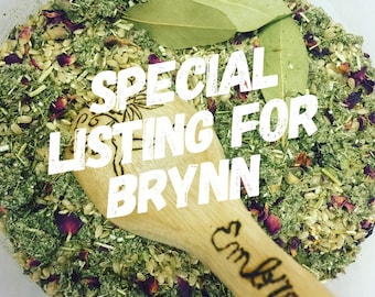 Reserved for Brynn