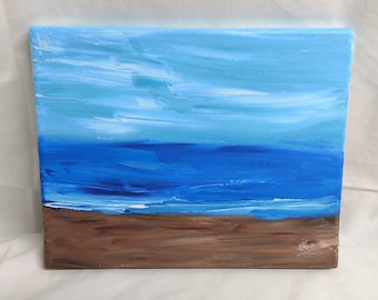 8 x 10 Abstract Beach Landscape