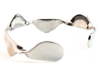 Steel Bracelet, Cuff, Adjustable Bracelet, Metal Bracelet, BLB 15,