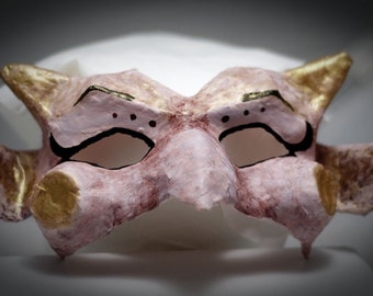 Venetian-style girl goblin mask
