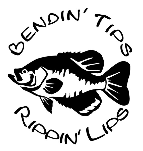 Bendin' Tips Rippin' Lips Crappie Ice Fishing Window