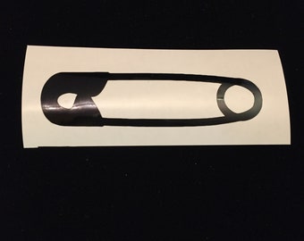 Safety Pin Decal Stickers