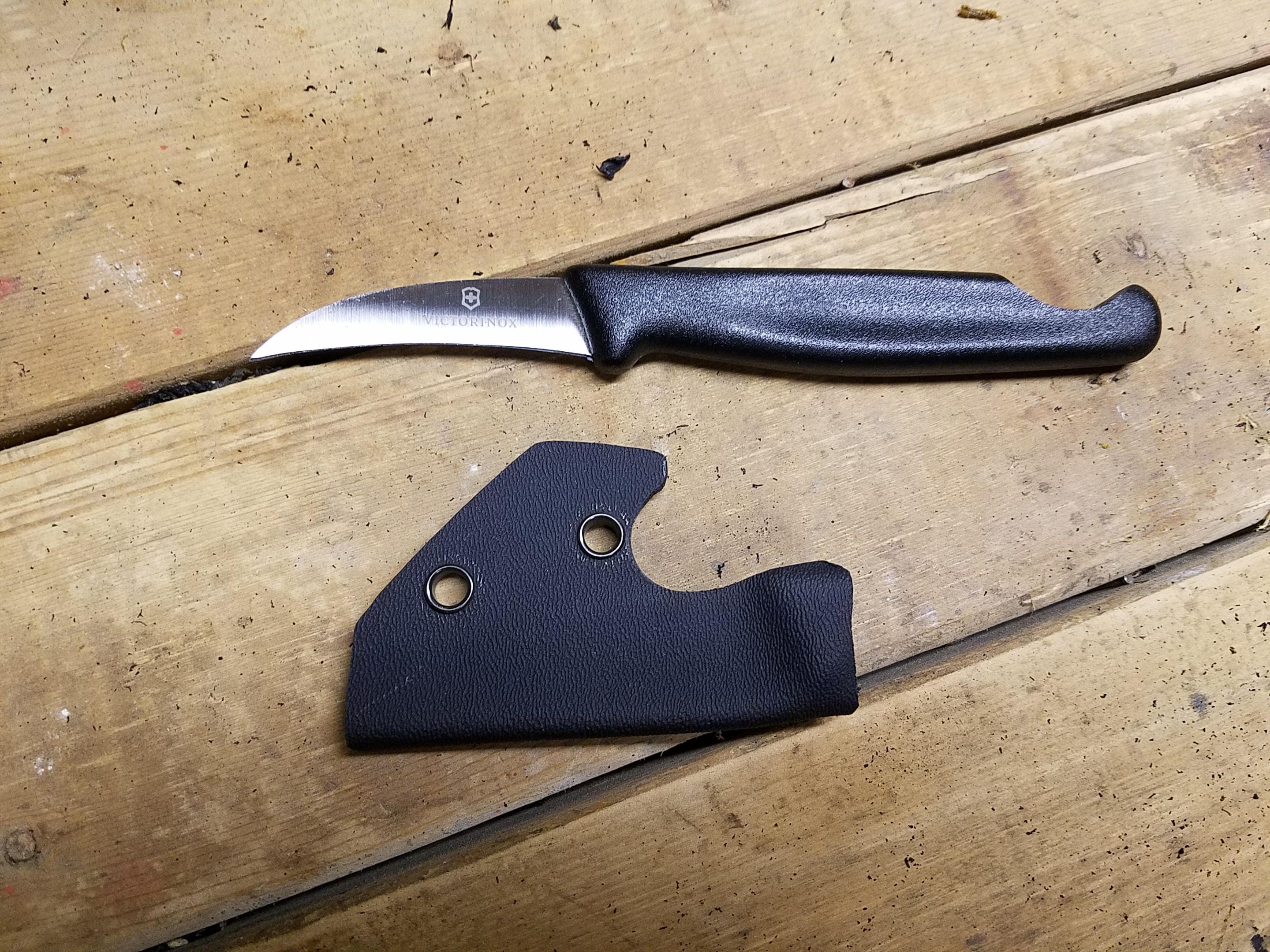 Paring knife with sheath for lunch box - Spyderco Forums