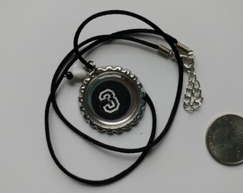 Bottle Cap Necklace "3"