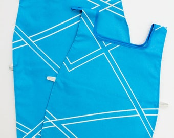 Waterproof Apron - Toddler & Primary - Blue