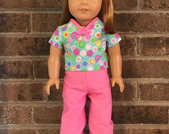 18" Doll Scrubs (fits American Girl Dolls)