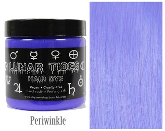 Pastel Periwinkle Hair Dye