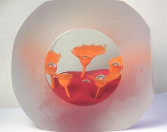 A Vintage Art Glass Paperweight A4