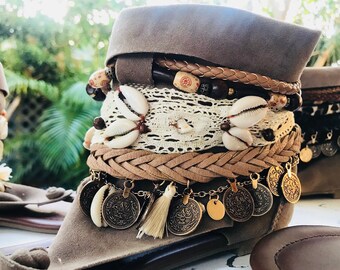 Boho, Gypsea, Sandals. Size M 7-8