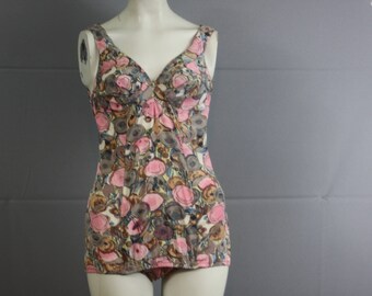 Vintage 1950's Maidenform Swimsuit 10 M