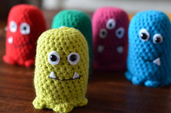 Little Monsters Crochet Plush Toy
