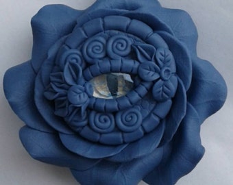 F9 Periwinkle Rose Trinket Holder