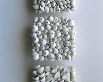 Set of three Wall Sculpture Tiles