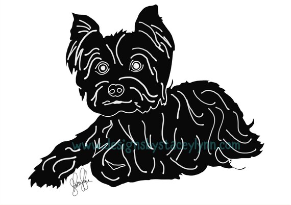 Download Yorkie SVG & JPG File