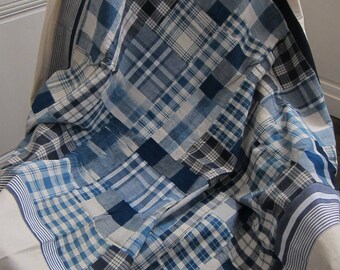 french quilt with antique fabrics