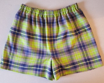 Men's Flannel Boxer Shorts