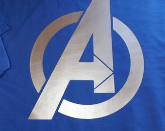 Avengers Symbol Graphgan for Crocheting Graph Super Hero Logo