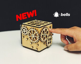 Wooden Toy - Busy Board - Montessori Toys - Toy for Travel - Motor Skills - Kids Toys - Busy Cube - Baby Gift - Fine Motor Skills - Eco Toy