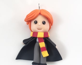 Ron Weasley Polymer Clay Necklace
