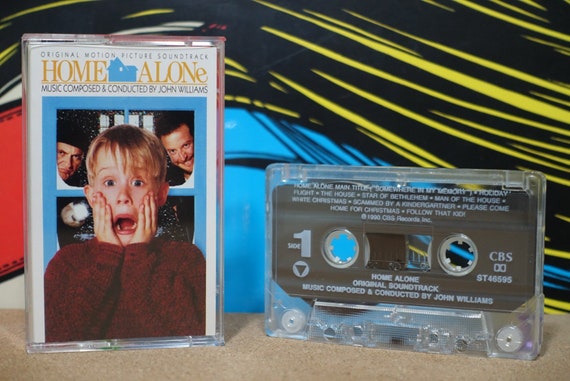 Home Alone (Original Motion Picture Soundtrack) by John Williams Vintage Cassette Tape