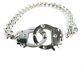 Handcuff Chain Rocker Bracelet