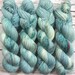 Sockyarn 4-ply, fingering, 100g, handdyed, MEERESSCHAUM