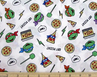 Nickelodeon Fabric- Teenage Mutant Ninja Turtles Fabric- TMNT fabric From Springs Creative