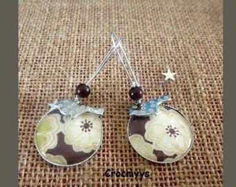 Liberty earring toria brown