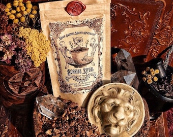 Sunrise Ritual Tea~ Organic ~ Just like Coffee ~ Dark, Rich and Warm~ Nutrient Rich ~ Coffee Replacement~ 2oz bag ~ 16 cups~