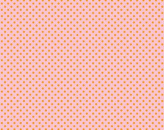 Remnant 3/4 Yard Only - Riley Blake Designs Happier by Denna Rutter. 100% cotton pattern C5505 Pink - Happier - Dots