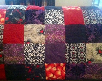 Twilight Edward and Bella Inspired Quilt