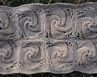 Organic Hemp bath rug, Massage Circulation bathroom mat/Hemp round rug