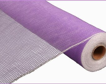 Decorative Poly Mesh Roll, 21" Mesh, 10 Yards, Light Purple, Lavender, Pastel wreath mesh, DIY Wreath decor, Mesh roll, 5051, A3