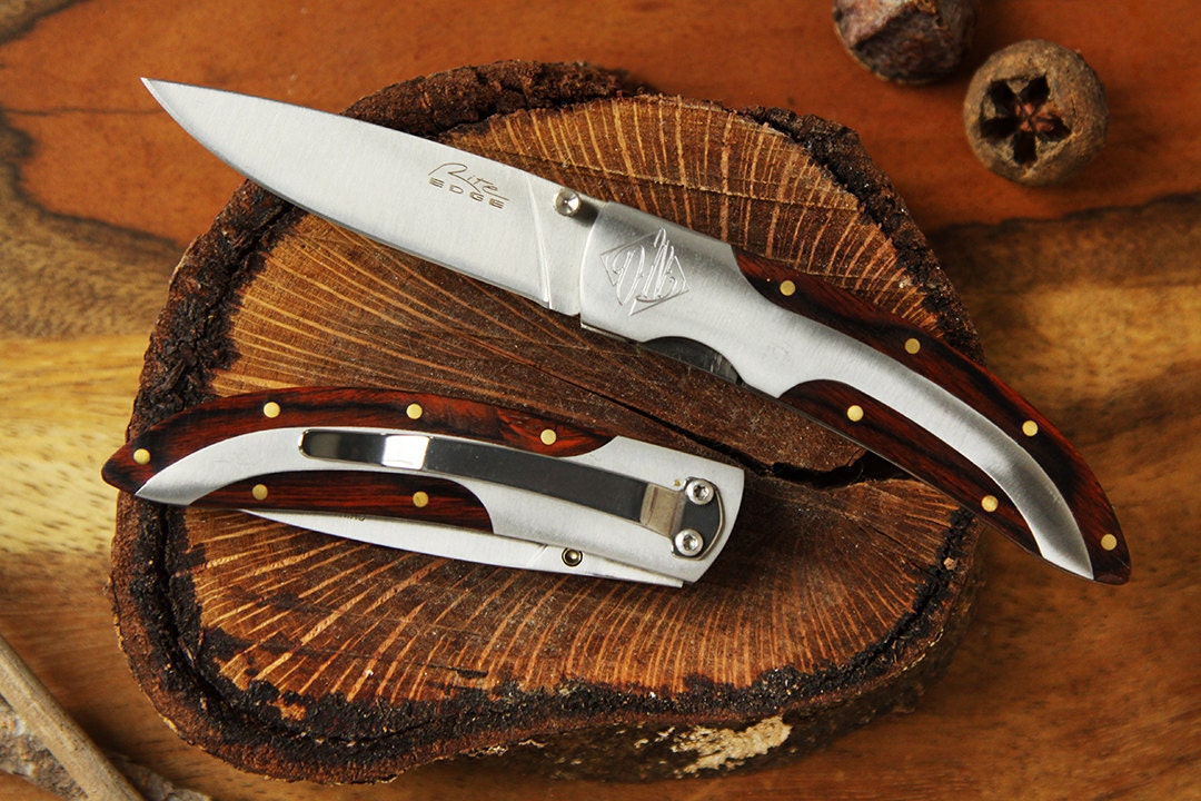 Groom Clip Pocket Knife - Engraved Pocket Knives - Groomsmen