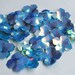 25 pcs Rainbow Blue Color Flower Sequins/KBBF467