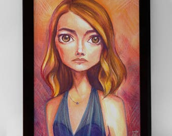 Custom Mixed Technique Portrait