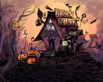 Gravity Falls, Mystery Shack Print